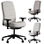  Ergonomic Office Chair Set 3D model small image 1