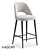 Modern High Bar Chair Tyler 3D model small image 1
