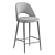 Modern High Bar Chair Tyler 3D model small image 5