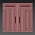 Modern Black Loft Gate 02 3D model small image 5