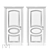 VIVOMOBILI Petersburg Collection Doors 3D model small image 4