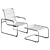 Thonet S 35 N Chair 3D model small image 2