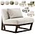 Title: Leonie Lounge Chair 3D Model 3D model small image 1