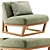 Title: Leonie Lounge Chair 3D Model 3D model small image 3