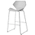  sleek barstool by Davis 3D model small image 7