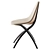 Sleek Edaha Chair for Modern Interiors 3D model small image 4