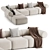 Annud OFFO Modular Sofa 5-in-1 3D model small image 6