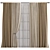 Deco Mesh Curtain Design 3D model small image 1