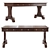 Ralph Lauren Ferren Desk: Elegant Workstation 3D model small image 1