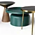 Customizable Coffee Tables Cosmo 3D model small image 3