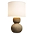 Stone Age Stack Table Lamp 3D model small image 2