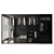 Sleek Aluminum Glass Wardrobe 3D model small image 3