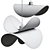 European Pendant Lamp Vray / Corona 3D model small image 4
