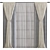 Retro Curtains Design Solution 3D model small image 3