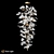 Gold Scandinavian Pendant Chandelier Sirius 3D model small image 1