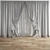 Polygonal Curtain Model with Textures 3D model small image 3