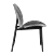 Title: Plush Elliot Chair Gray 3D model small image 3