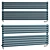 Finsbury Wide Heated Towel Rail 3D model small image 1