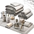 Bathroom Decor Set - Corona 3D model small image 2