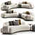 Modern Modular Sofa Design 3D model small image 1