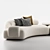 Modern Modular Sofa Design 3D model small image 3