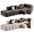 Chic SHAMARA Sofa Design 3D model small image 4