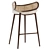 Modern Elegance Mudhif Bar Stool 3D model small image 1