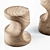 Cedar Conic Stools: Riva 1920 3D model small image 2