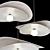 Luxury Ceramic Pendant Lights Set 3D model small image 3