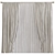 Revamped Curtain Design 3D model small image 1