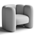  Contemporary Mila Chair Rendered Corona 3D model small image 5