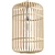 Aisne Bamboo Pendant Lamp Wood 3D model small image 1
