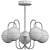Renee 5 Chandelier Light Fixture 3D model small image 3