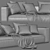 Elegant Grandemare Sofa | Vray & Corona | 3Ds Max 3D model small image 5