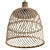 Artisan Rattan Pendant Lamp 77cm 3D model small image 5