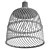 Artisan Rattan Pendant Lamp 77cm 3D model small image 6