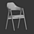 Customizable Belfast Dining Chair 3D model small image 6