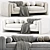 Modern Judo Sofa: Elegant Comfort 3D model small image 1