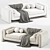 Modern Judo Sofa: Elegant Comfort 3D model small image 3