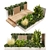 Luxury Garden Plant Collection vol.500 3D model small image 1