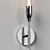 Modern 2-Light Wall Sconce Artfully Illuminates 3D model small image 4