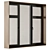 Wooden Window Frame Set 23 3D model small image 4