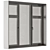 Wooden Window Frame Set 23 3D model small image 7