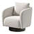 Luxurious Velvet Armchair By Stylish Club 3D model small image 1