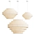 Elegant Mos Pendant Light 3D model small image 3