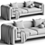 Sleek Judo Model Sofa 3D model small image 3