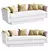 Modern Transforming Sofa Bed 3D model small image 1