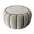 MOLPI Plush Tan-tan Pouf 3D model small image 2