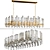 Linear Chandelier with Elegance 3D model small image 1