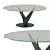 Modern Epsylon Round Table: 179cm 3D model small image 1